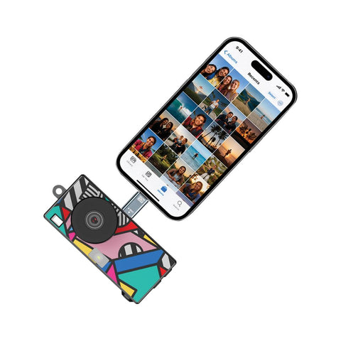 SNAP & GO KEYRING CAMERA - COLOUR SPLASH PRA437