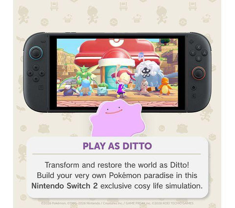 NINTENDO Switch 2 Pokémon Pokopia