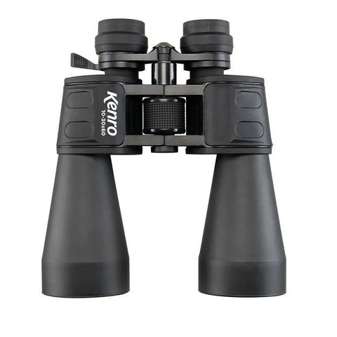 KENRO 10-30X60 TRADITIONAL PORRO PRISM ZOOM BINOCULARS KNBL303 $