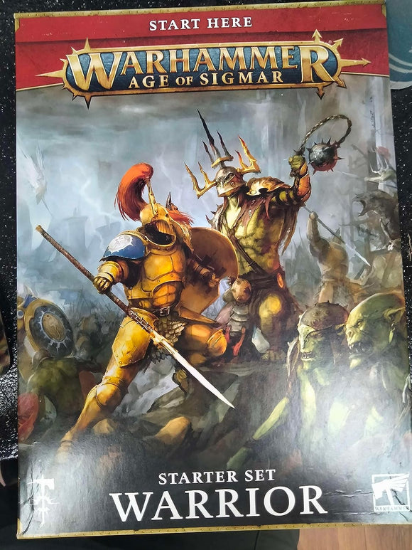 Games Workshop Warhammer AOS Started Set Warrior