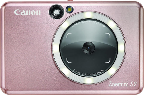 Zoemini S2 Pocket Size 2-in-1 Instant Camera (10) Gold