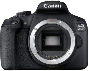 Canon EOS 2000D SLR Black Camera Body Only