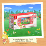 Nintendo Switch Lite - Coral Isabelle Aloha Edition