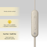 Sony Bluetooth In-Ear Headphones WIC100 Taupe