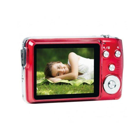Agfa Photo DC8200RD Digital Compact Camera 21Mp 8X Optical Zoom. Red - Fotosound