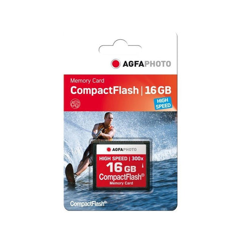 AgfaPhoto 16GB Compact Flash Memory Card - Fotosound Jersey LTD.