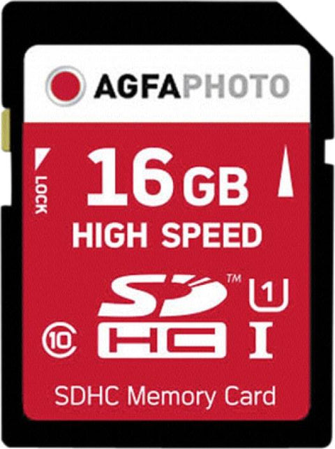 AgfaPhoto 16GB SDHC UHS-1 U1 V10 - Fotosound