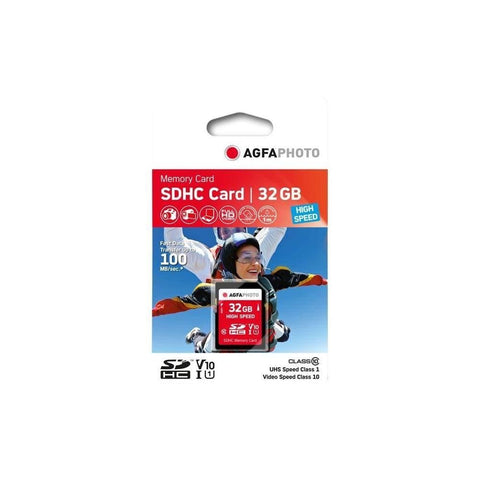 AgfaPhoto 32GB SDHC UHS-1 U1 V10 - Fotosound