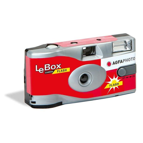 AgfaPhoto LeBox Flash Single Use Camera - Fotosound Jersey LTD.