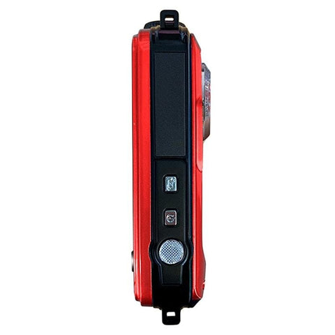 AgfaPhoto Realishot WP8000 Waterproof Digital Camera - Red - Fotosound Jersey LTD.
