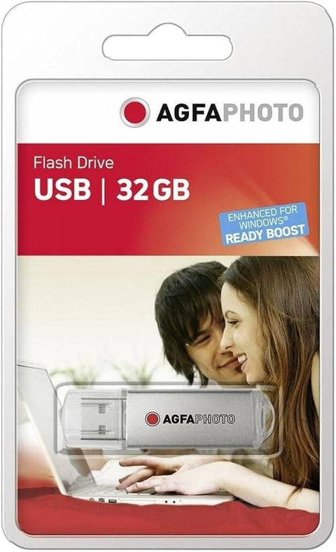 AgfaPhoto USB 2.0 32GB Silver - Fotosound