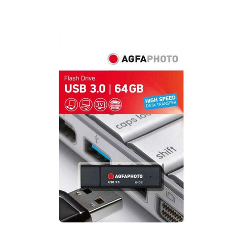 AgfaPhoto USB 3.0 64GB Memory Stick - Fotosound Jersey LTD.