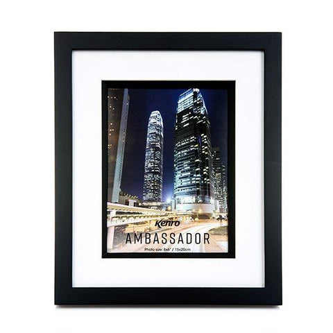 Ambassador Series Black Frame 6X4" / 10X15Cm - Fotosound Jersey LTD.