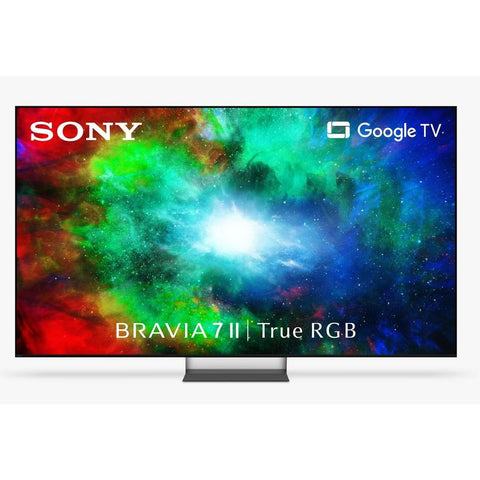 Bravia 7 II K55XR75M2B (2026) RGB HDR 4K Ultra HD Smart Google TV, 55 inch with Dolby Atmos, Black - Fotosound Jersey LTD.