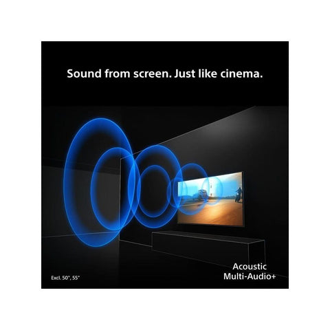 Bravia 7 II K55XR75M2B (2026) RGB HDR 4K Ultra HD Smart Google TV, 55 inch with Dolby Atmos, Black - Fotosound Jersey LTD.