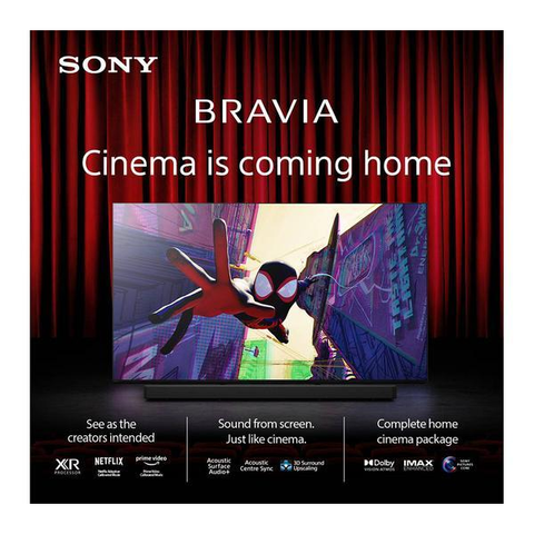 BRAVIA 8 65 inch OLED 4K HDR Google TV - Fotosound Jersey LTD.