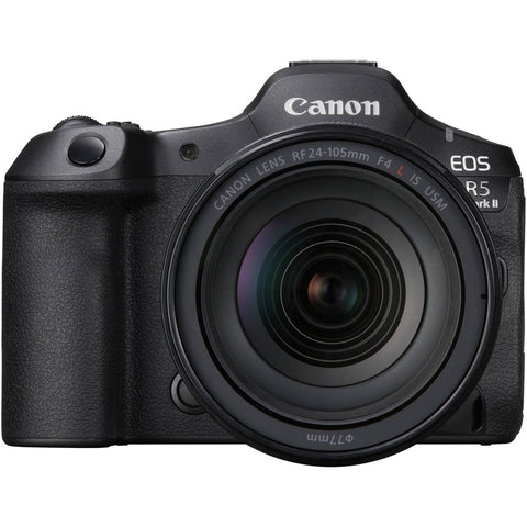 Canon EOS R5 Mark II Mirrorless Camera with RF 24-105mm F4 L lens - Fotosound Jersey LTD.