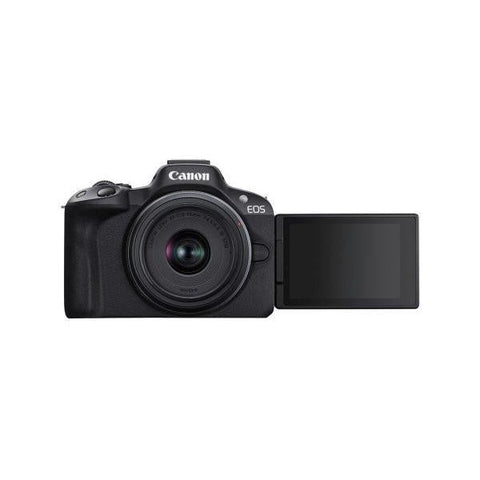 Canon EOS R50 with RF - S 18 - 45mm Lens - Fotosound Jersey LTD.