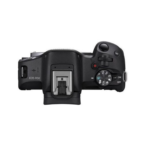 Canon EOS R50 with RF - S 18 - 45mm Lens - Fotosound Jersey LTD.