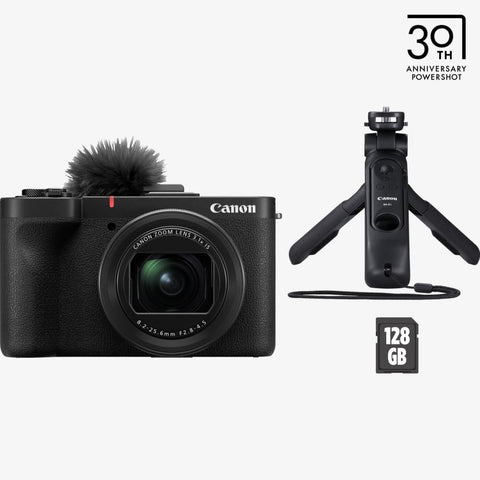 Canon PowerShot V1 Premium Vlogger Kit - Fotosound Jersey LTD.