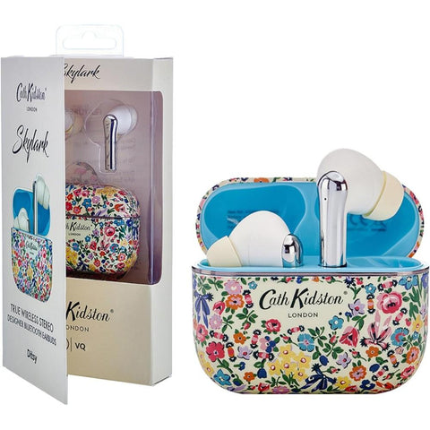Ditsy VQ Skylark Wireless Earbuds Bluetooth 5.3 with Charging Case, Cath Kidston - Fotosound