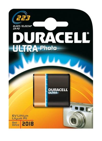 Duracell Dl223a Cr-P2 Ultra M3 Lithium - Fotosound