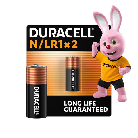 Duracell MN9100 x 2 Pack Battery (N) LR1 - Fotosound