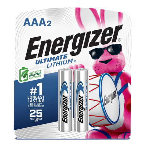Energizer Lithium AAA 2 Pack - Fotosound
