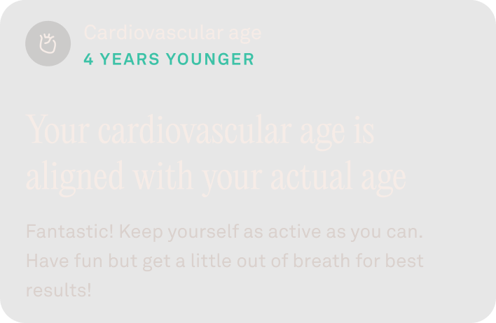 Cardiovascular Age