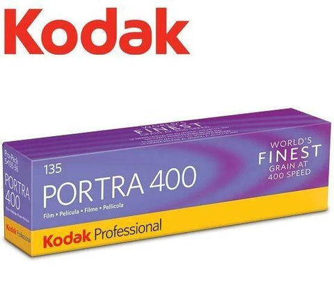 FRESH 5 x Kodak PORTRA 400 ISO 35mm 135 36exp Color Negative Film - Fotosound Jersey LTD.