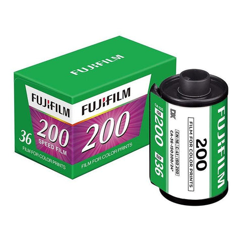 Fujifilm 200 35mm 36 Exposure Film - Fotosound Jersey LTD.