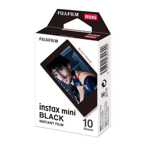 Fujifilm Instax Mini Black Frame Film 10 pack - Fotosound Jersey LTD.