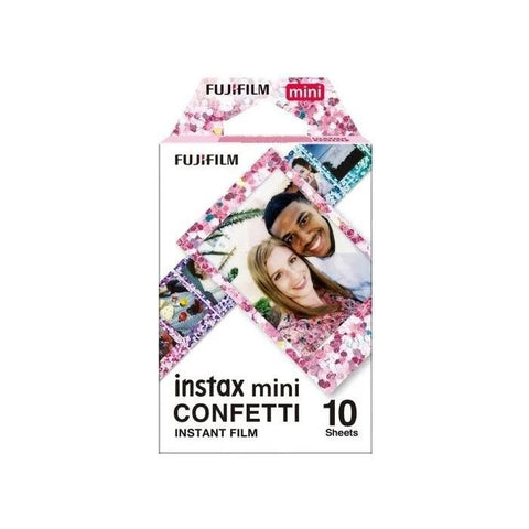 Fujifilm Instax Mini Film 10 Pack - Confetti - Fotosound Jersey LTD.
