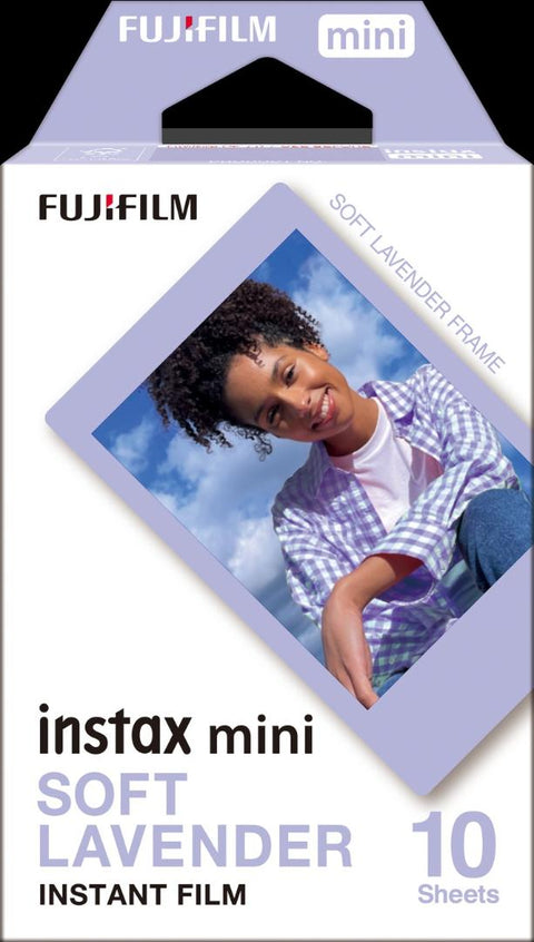 Fujifilm Instax Mini Film Soft Lavender - Fotosound Jersey LTD.