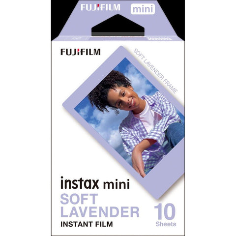 Fujifilm Instax Mini Film Soft Lavender - Fotosound Jersey LTD.