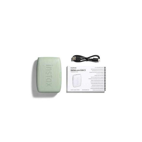 Fujifilm Instax Mini Link 3 - Green - Fotosound Jersey LTD.