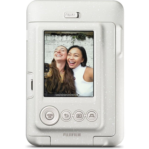 Fujifilm Instax MINI Liplay Hybrid Instant Camera - Misty White - Fotosound Jersey LTD.