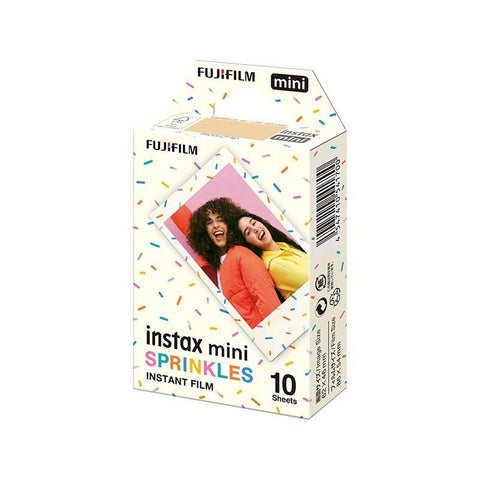 Fujifilm Instax Mini Sprinkles Film - Pack of 10 - Fotosound Jersey LTD.