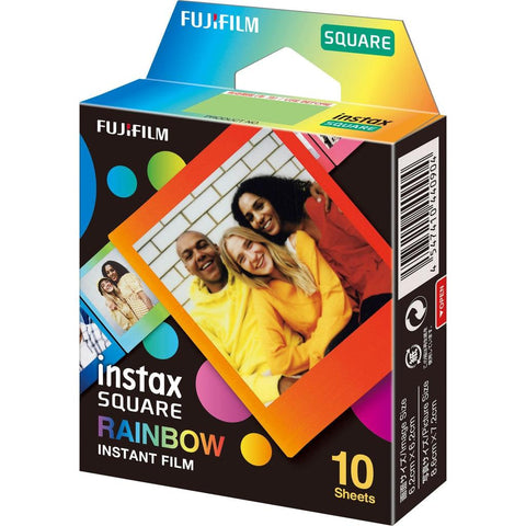Fujifilm Instax Square SQ Film Rainbow 10 Sheets - Fotosound
