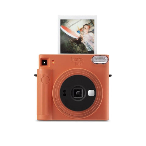 Fujifilm Instax Square SQ1 Instant Film Camera - Terracotta Orange - Fotosound Jersey LTD.