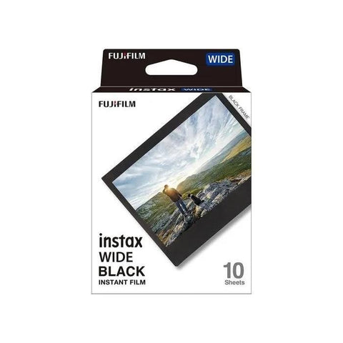 Fujifilm Instax Wide Format Black Frame Film - Fotosound Jersey LTD.