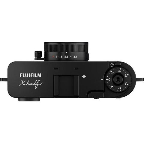 FUJIFILM X half High Performance Compact Camera - Black - Fotosound Jersey LTD.