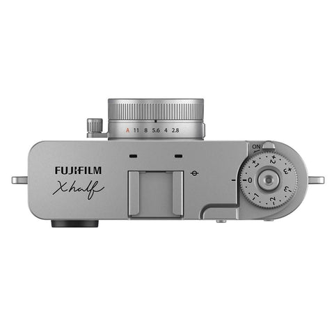 FUJIFILM X half High Performance Compact Camera - Silver - Fotosound Jersey LTD.