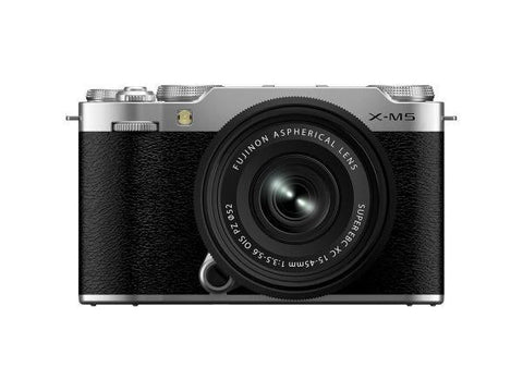 Fujifilm X-M5 + 15-45mm Silver - Fotosound Jersey LTD.
