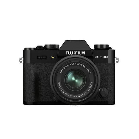 Fujifilm X - T30 II & XC 15 - 45mm - Black - Fotosound Jersey LTD.