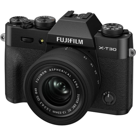 Fujifilm X - T30 II & XC 15 - 45mm - Black - Fotosound Jersey LTD.