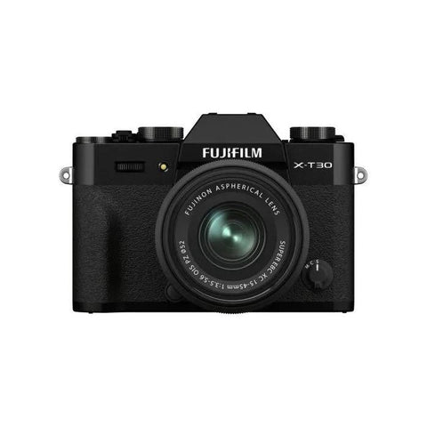 Fujifilm X - T30 II & XC 15 - 45mm - Black - Fotosound Jersey LTD.