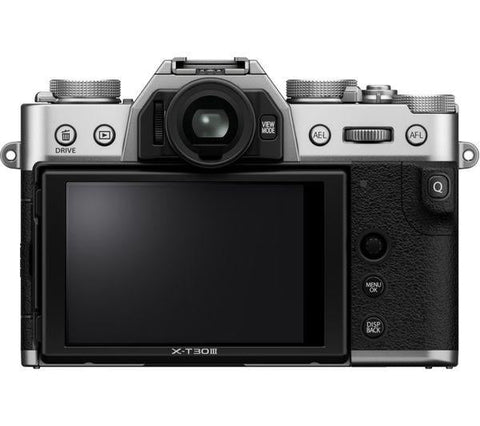 Fujifilm X-T30 III Mirrorless camera, Silver with XC13-33mm lens - Fotosound Jersey LTD.