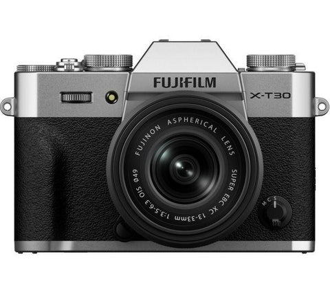 Fujifilm X-T30 III Mirrorless camera, Silver with XC13-33mm lens - Fotosound Jersey LTD.