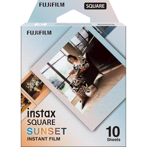 Fujifilmi Instax Square SUNSET Instant Film 10 Sheets - Fotosound Jersey LTD.